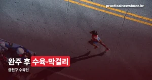 금천구 수육런 — 20회째 대회 정체와 코스, 올해는 이미 끝났어요