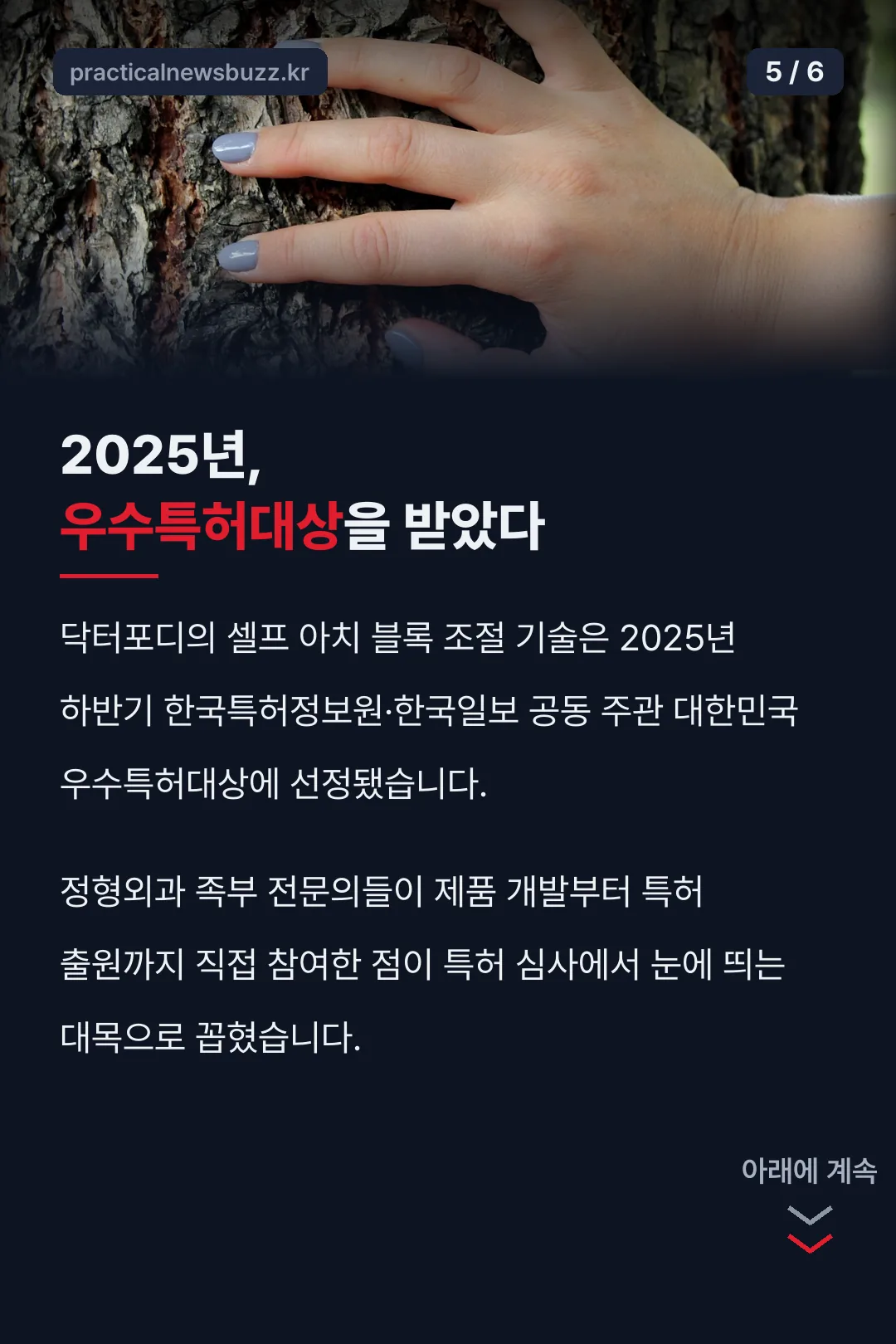 우수특허대상 수상 기록