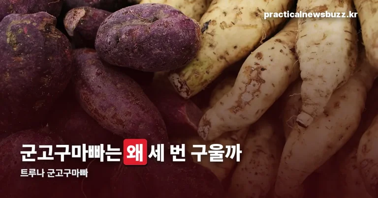 트루나 군고구마빠 정리 썸네일